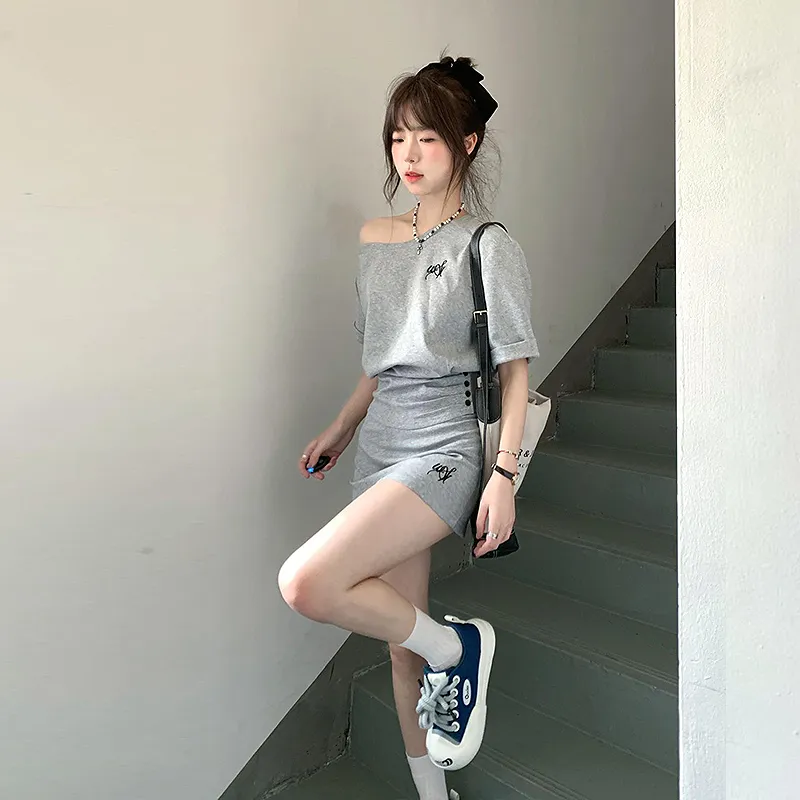 KYKW Two Piece Skirt Sets Women's-4