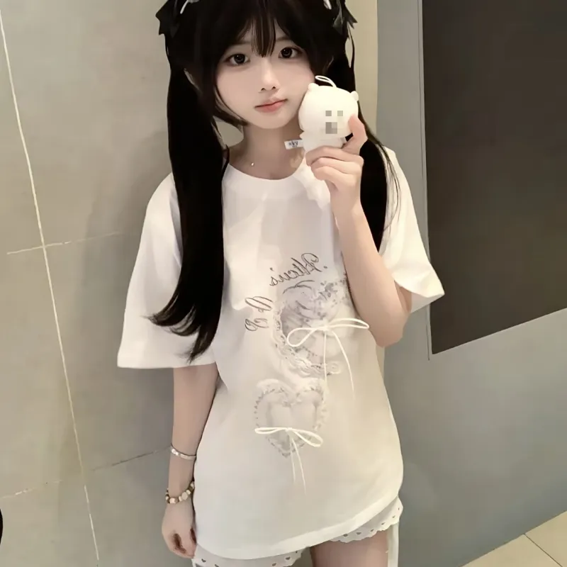 KYKW T Shirts Women's White-5