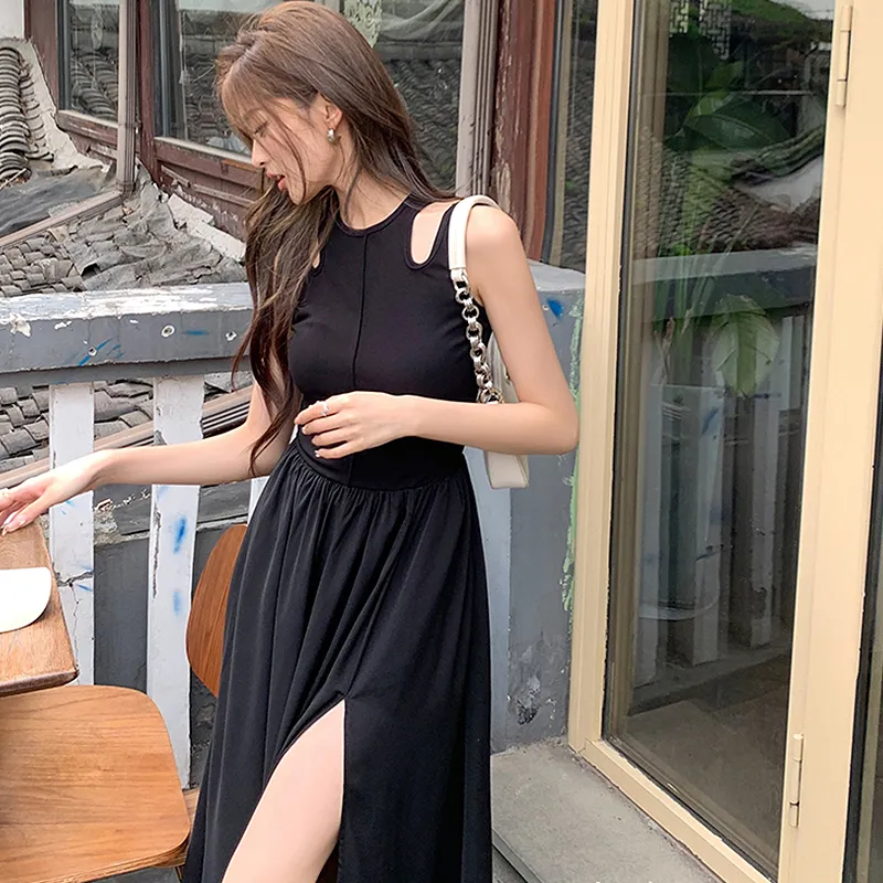 KYKW Sleeveless Dresses Women's Black-7