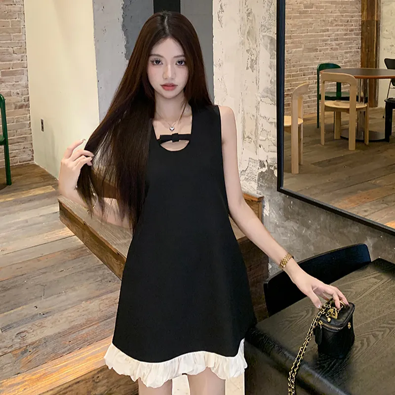 KYKW Sleeveless Dress Women's Black-2