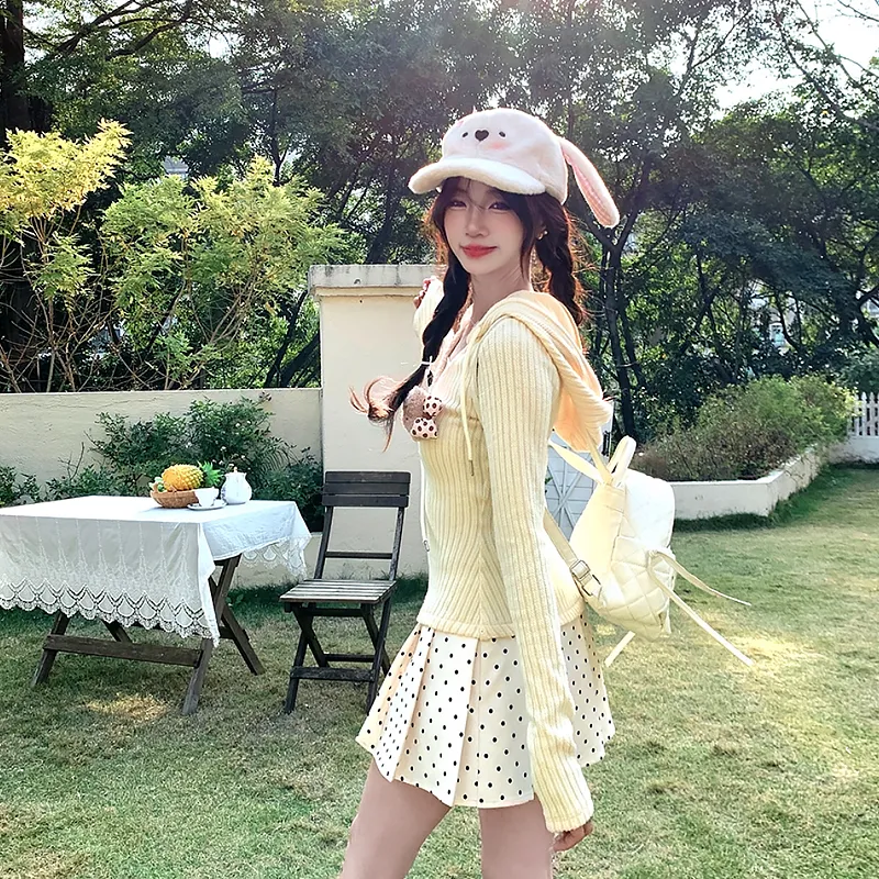 KYKW Dress Women's Light Yellow-4