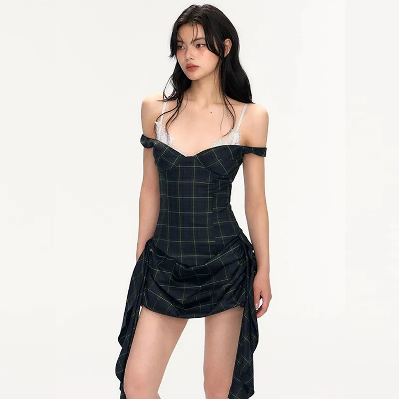 KYKW Slip Dresses Women's Image Color-5