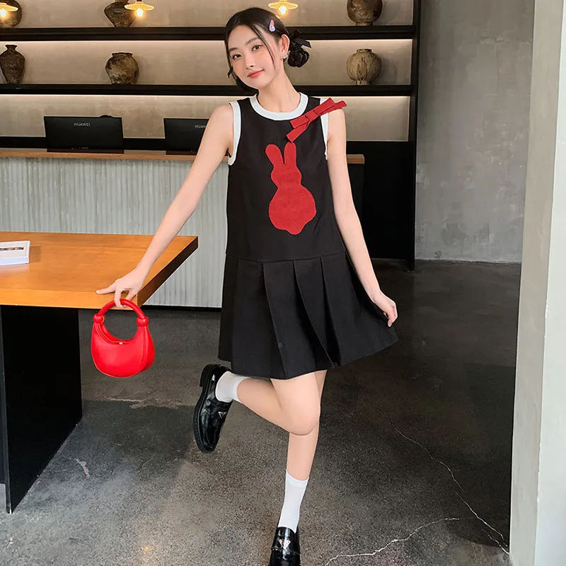 KYKW Sleeveless Dresses Women's Black-6