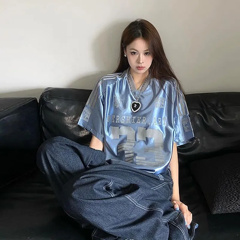 KYKW T Shirts Women's Blue-2