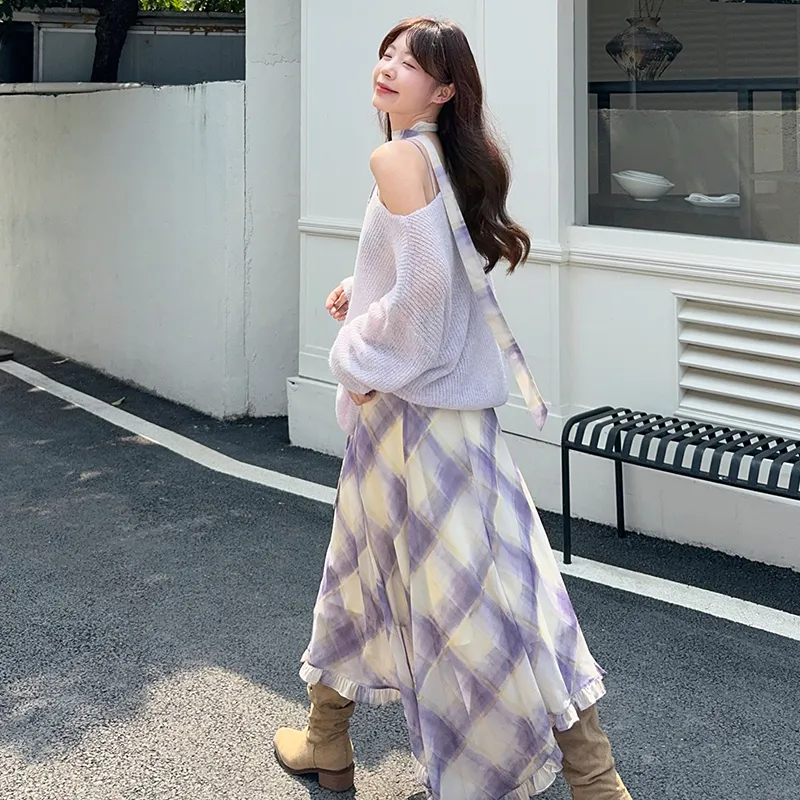 KYKW Two Piece Skirt Sets Women's-2