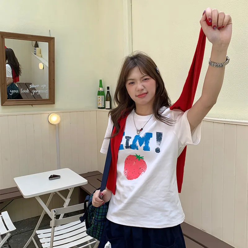 KYKW Drop Shoulder Sleeve T Shirt Women's-10