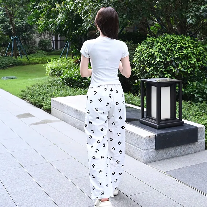 KYKW Casual Pants Women's White-4