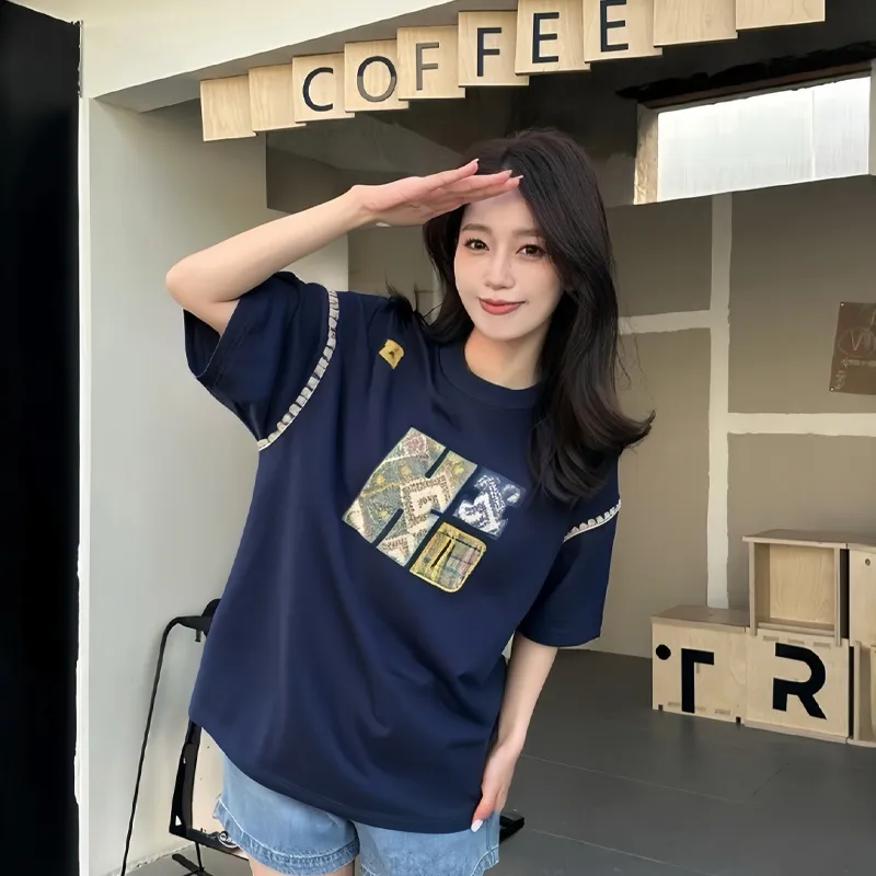 KYKW Drop Shoulder Sleeve Top Women's-7