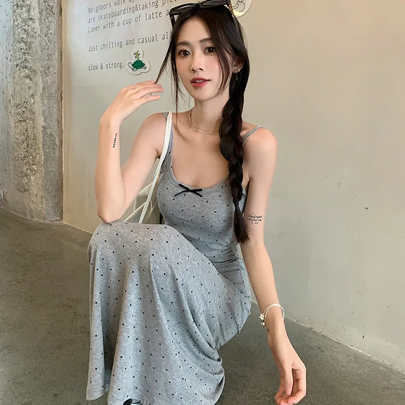 KYKW Slip Dresses Women's Gray-2