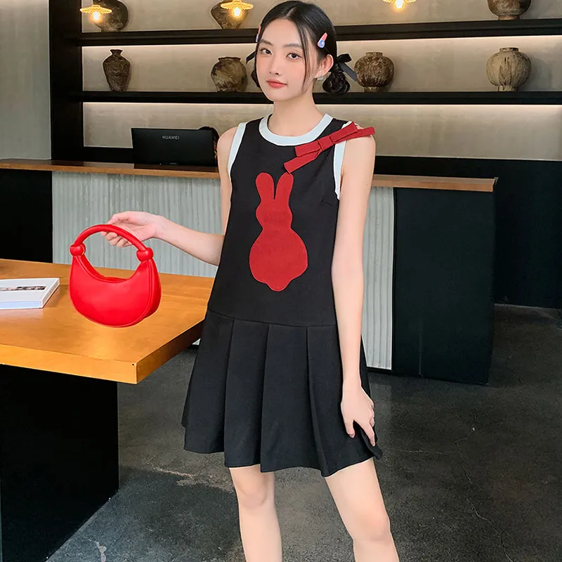 KYKW Sleeveless Dresses Women's Black-4