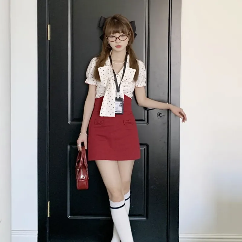 KYKW Two Piece Skirt Sets Women's-4