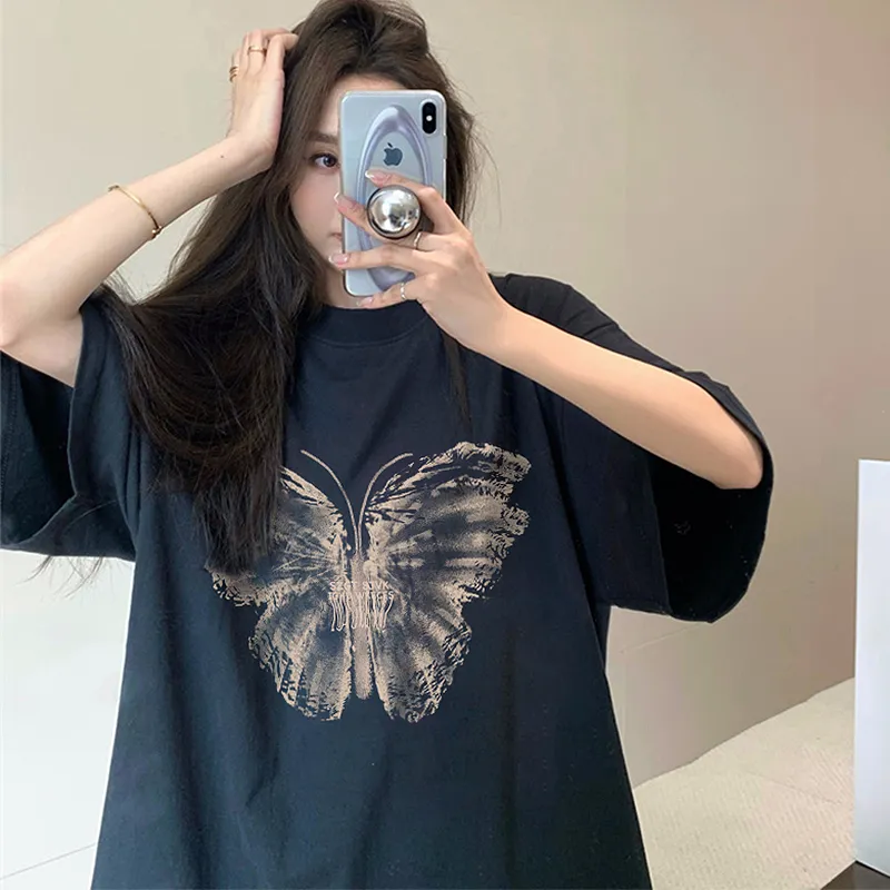 KYKW T Shirts Women's Black-5