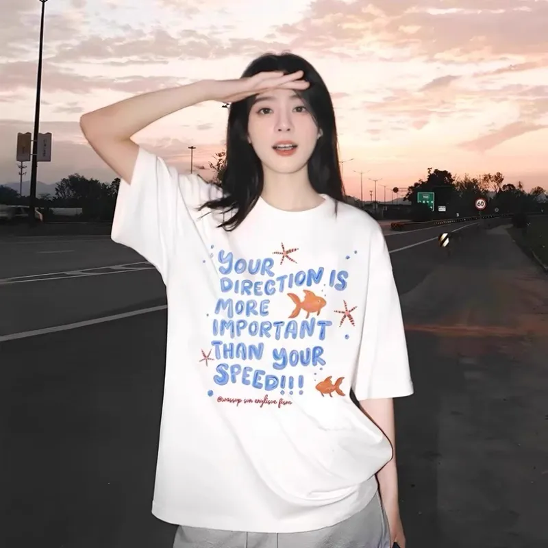 KYKW T Shirts Women's White-3
