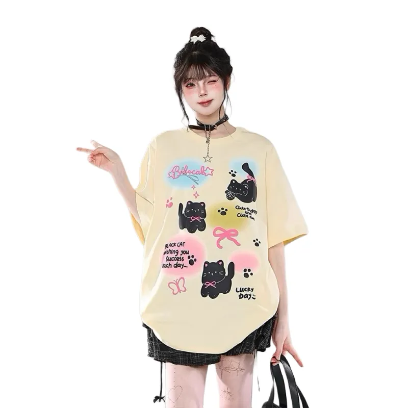 KYKW Drop Shoulder Sleeve T-Shirt Women's-3