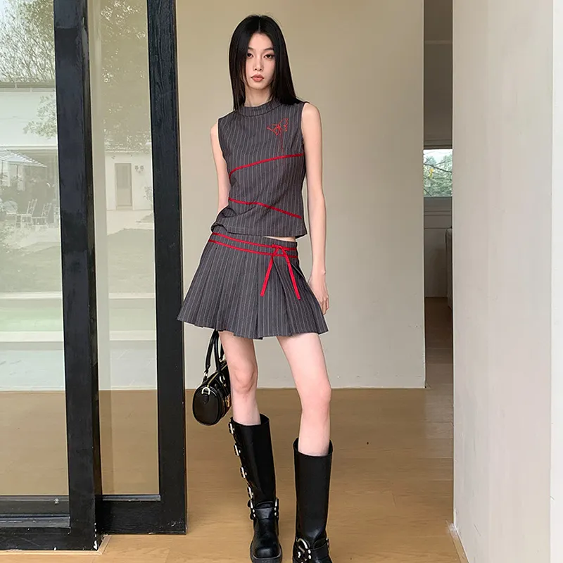 KYKW Two Piece Skirt Sets Women's-4