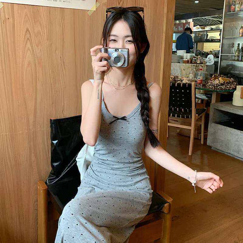 KYKW Slip Dresses Women's Gray-3