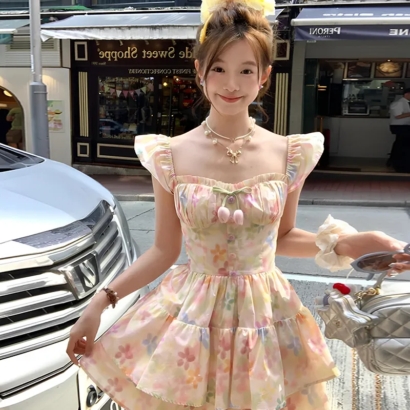 KYKW Short Sleeved Dress Women's-2