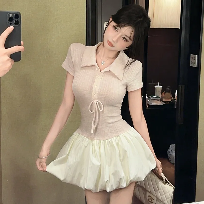 KYKW Short Sleeved Dress Women's-3