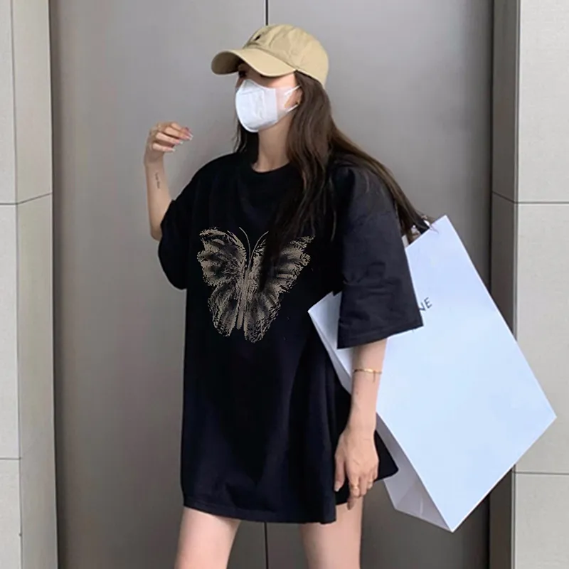 KYKW T Shirts Women's Black-4