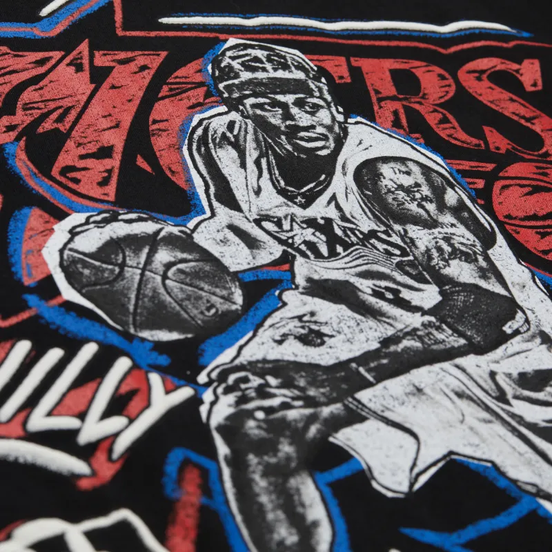 Mitchell & Ness T Shirt Unisex Black-2