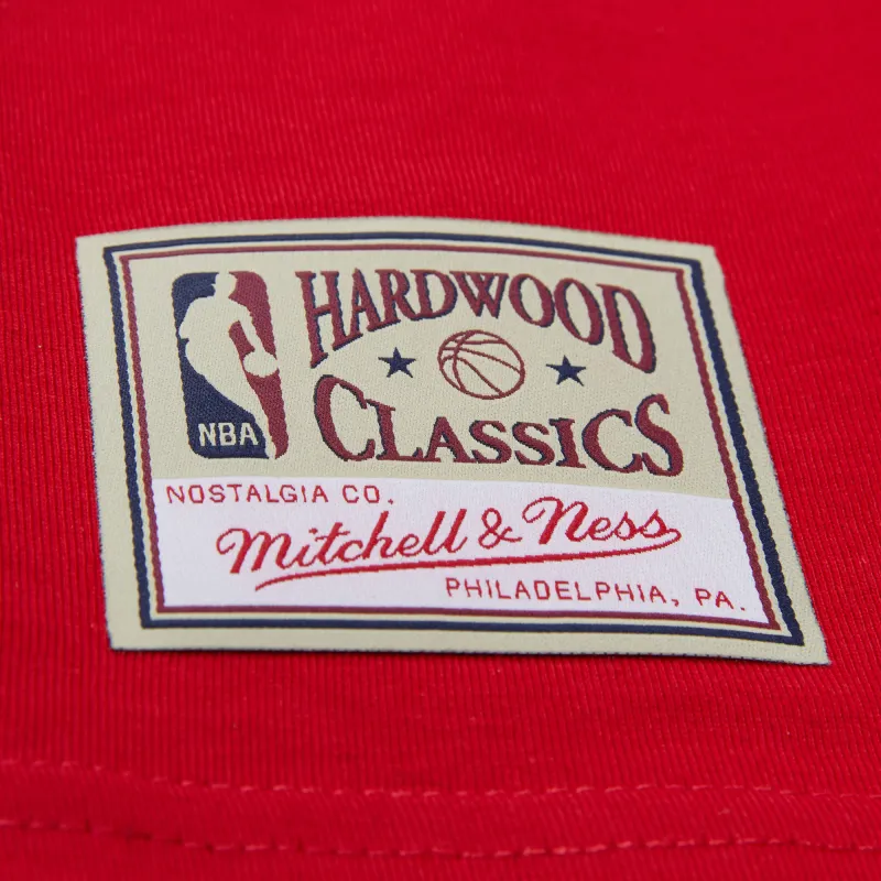 Mitchell & Ness SS25 T Shirt Unisex Red-3