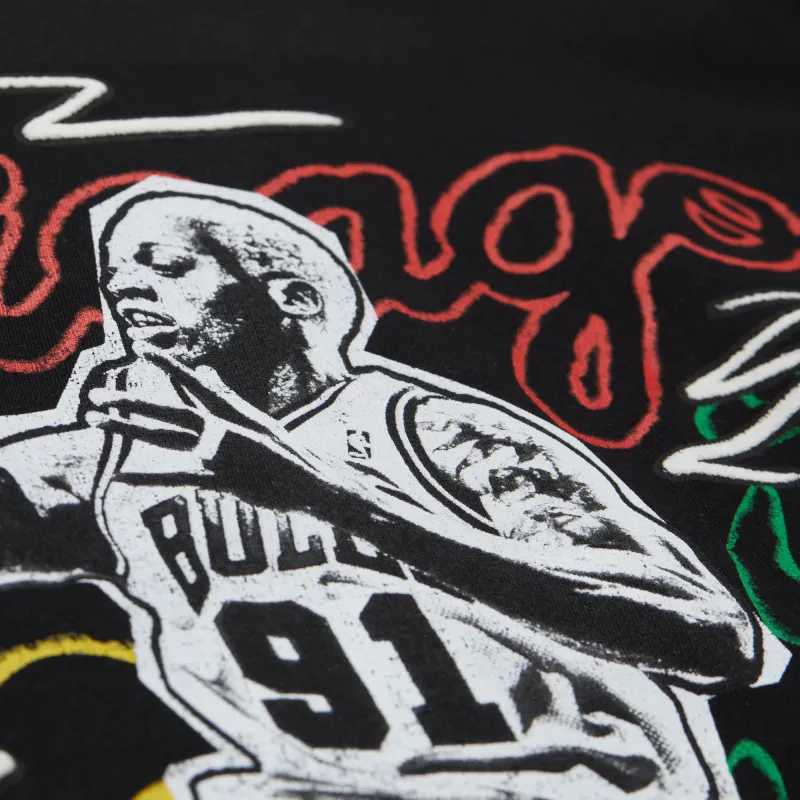 Mitchell & Ness T Shirt Unisex Black-3