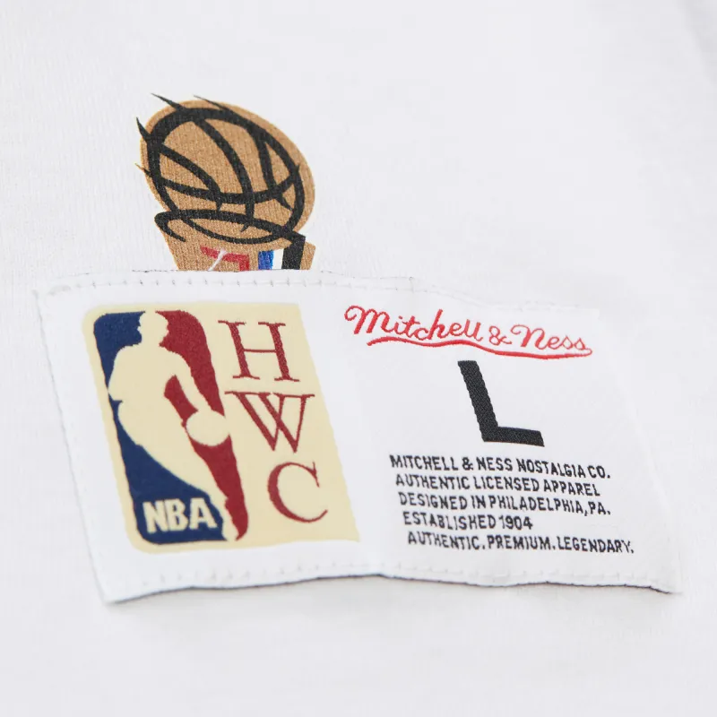 Mitchell & Ness T Shirt Unisex White-6