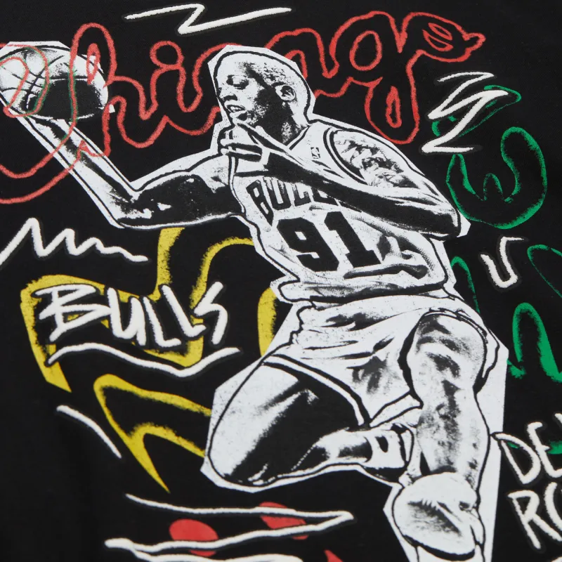 Mitchell & Ness T Shirt Unisex Black-2