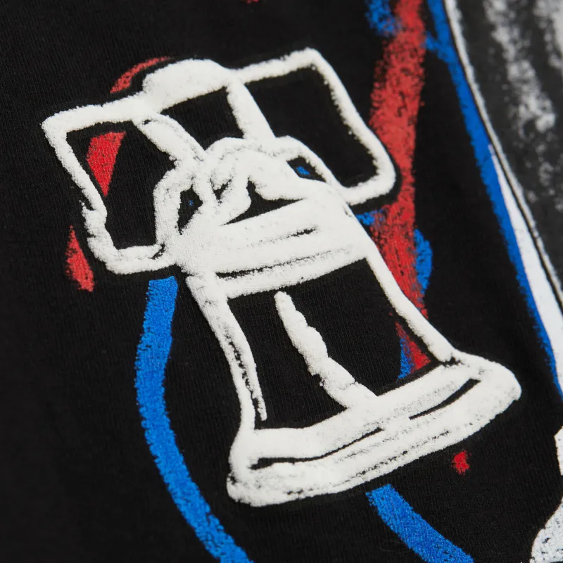 Mitchell & Ness T Shirt Unisex Black-3