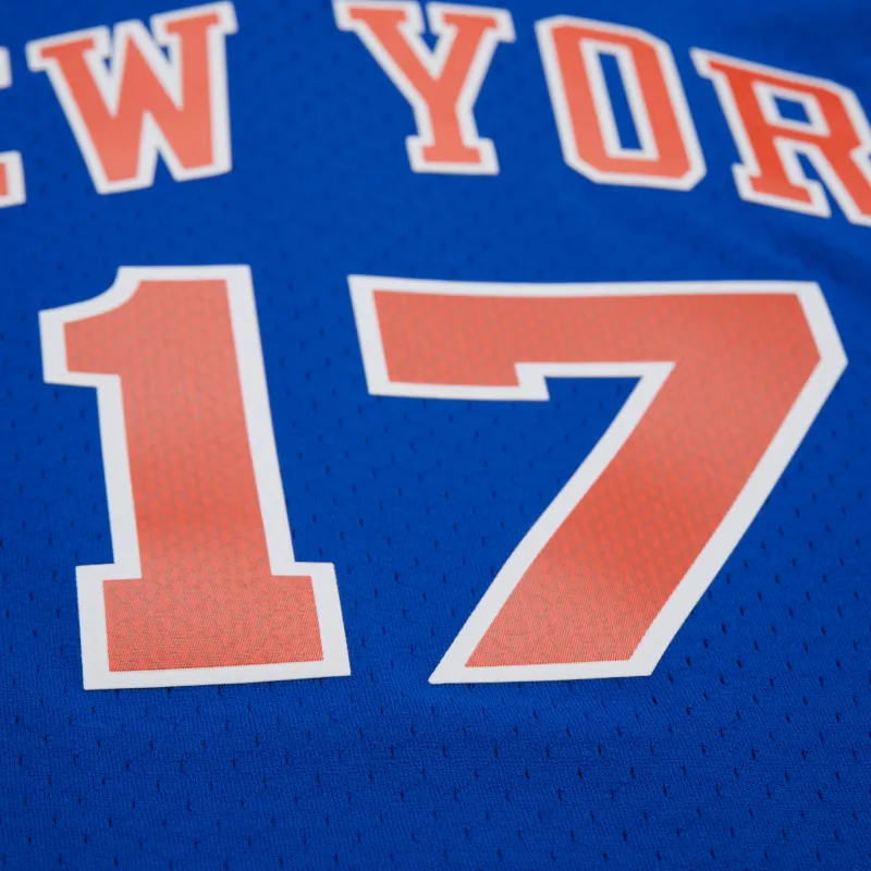 Mitchell & Ness x NBA New York Knicks SWINGMAN Fan Edition SS25 Basketball Jersey Men's Blue-3