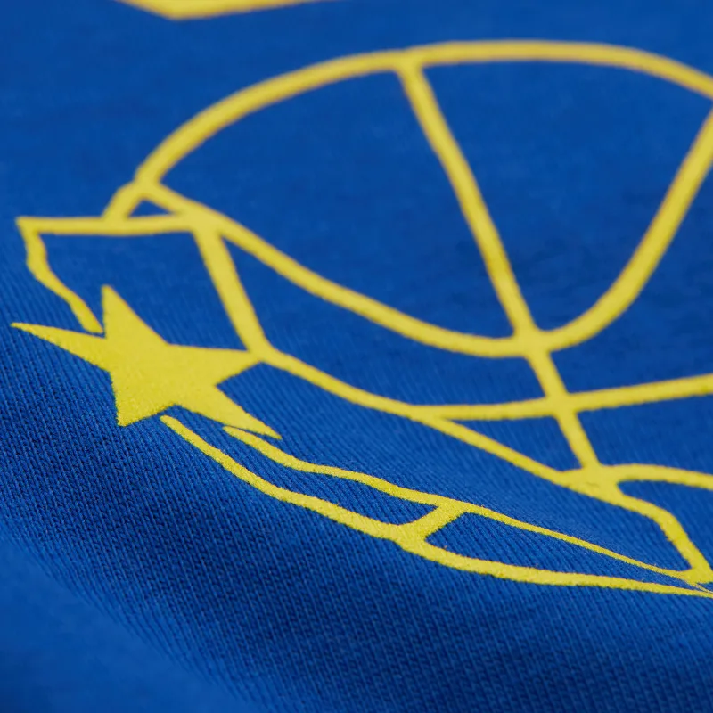 Mitchell & Ness RETRO CITY TEE T Shirt Men's Blue-3