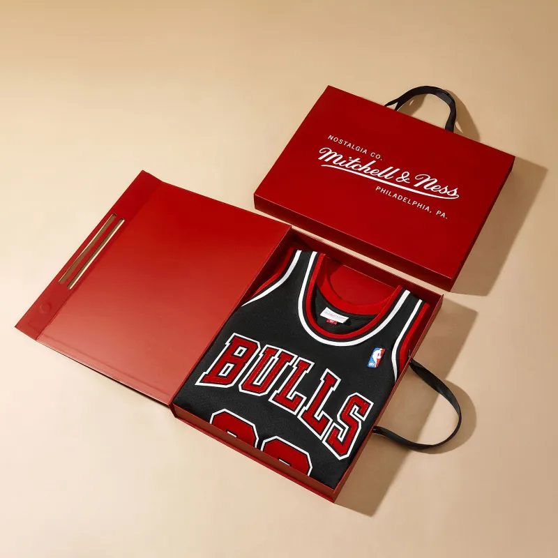 Mitchell & Ness x NBA Cleveland Knight James Basketball Jersey Men's Knight/James/Red-4