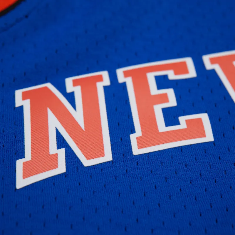Mitchell & Ness x NBA New York Knicks SWINGMAN Fan Edition SS25 Basketball Jersey Men's Blue-4