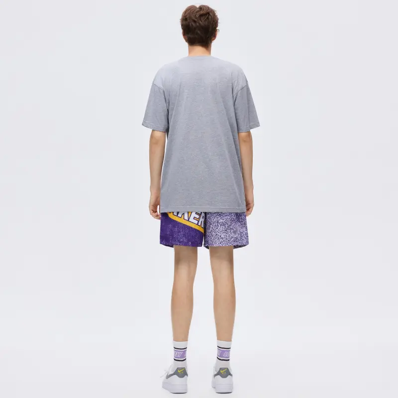 Mitchell & Ness T Shirt Unisex Gray-2