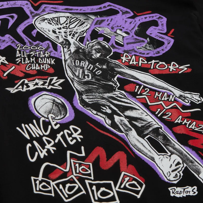 Mitchell & Ness T Shirt Unisex Black-3
