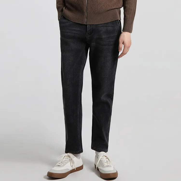 EHE Jeans Men's Black Gray Color-4