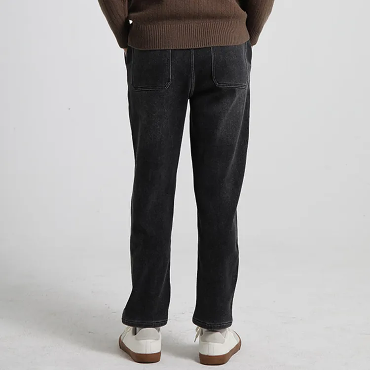 EHE Jeans Men's Black Gray Color-5