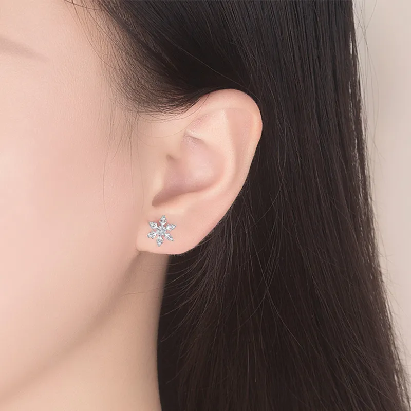 SUYG Anniversary Alloy Earring Studs Women's Box+Shopping Bag Packaging-1