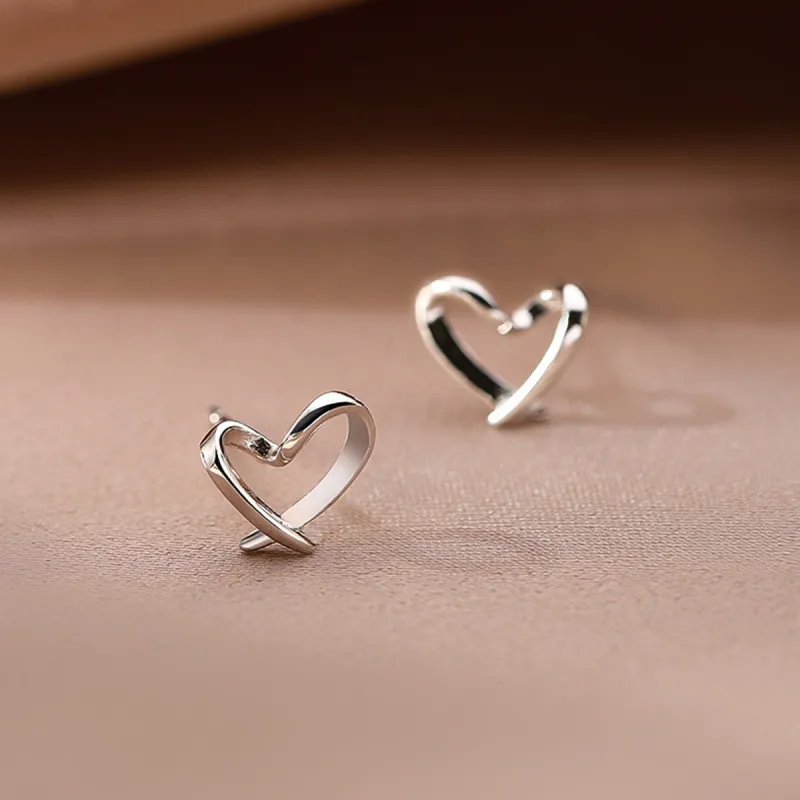 SUYG Alloy Stud Earrings Women's-4