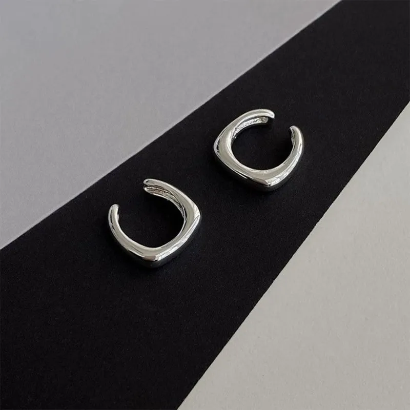 SUYG Alloy Clip On Earrings Unisex-11