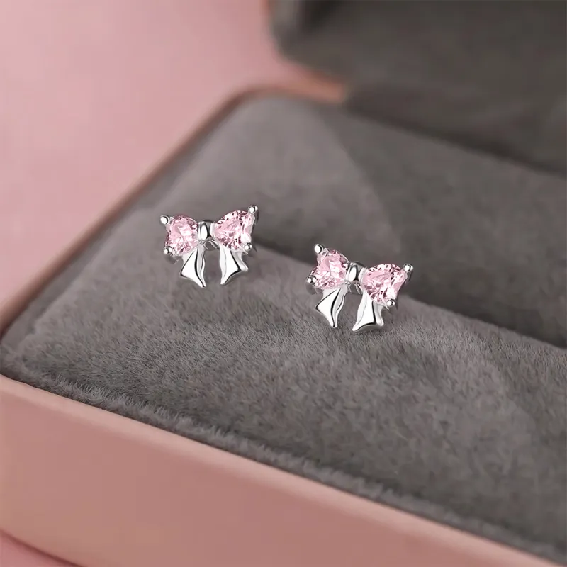 SUYG Alloy With Zircon Stud Earrings Unisex-6
