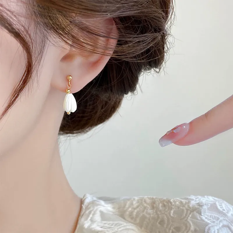 SUYG Alloy Stud Earrings Women's-3