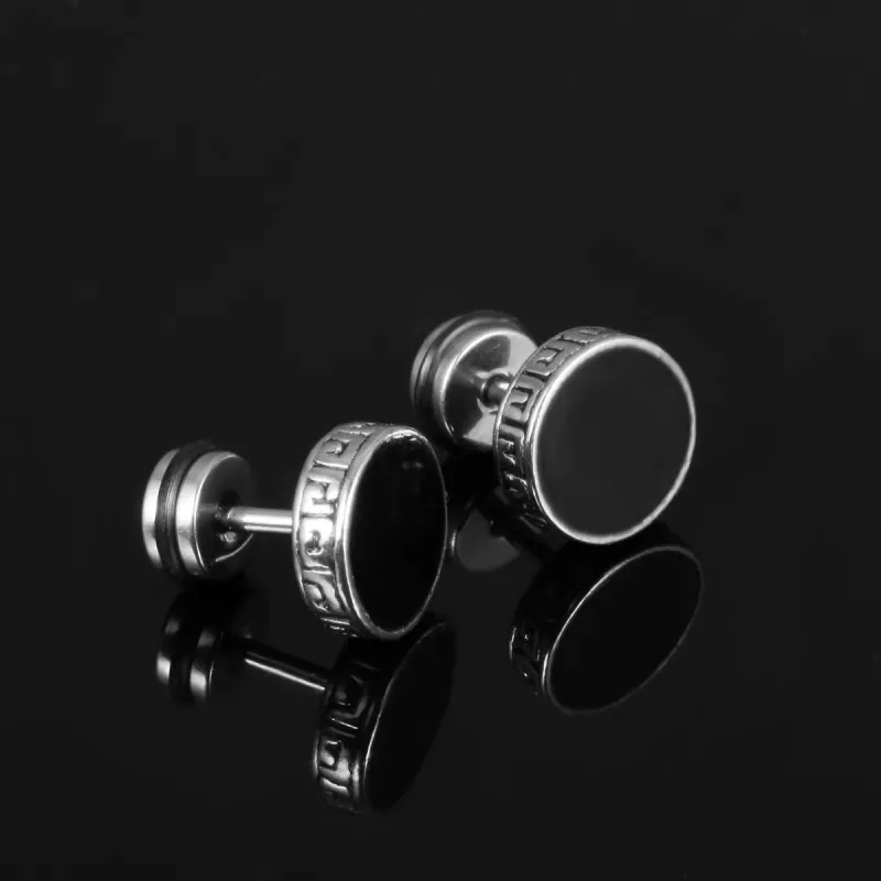 SUYG Alloy Stud Earrings Unisex-4