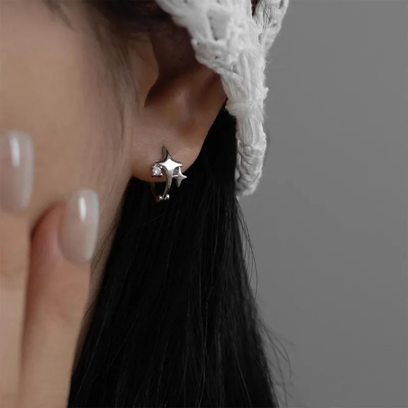 SUYG Alloy Clip-On Earrings Unisex-2