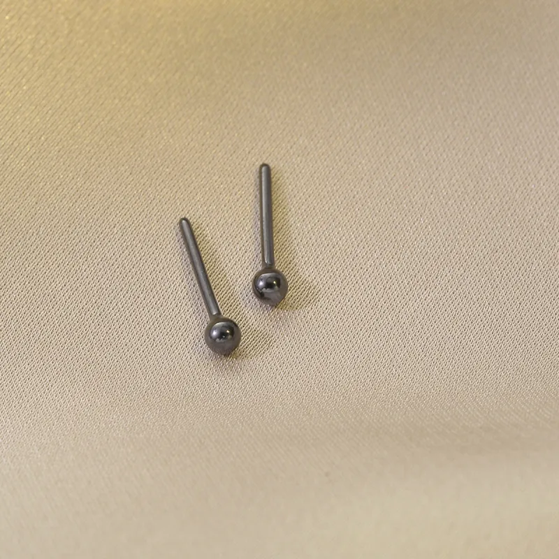 SUYG Ceramic Stud Earrings Unisex-3