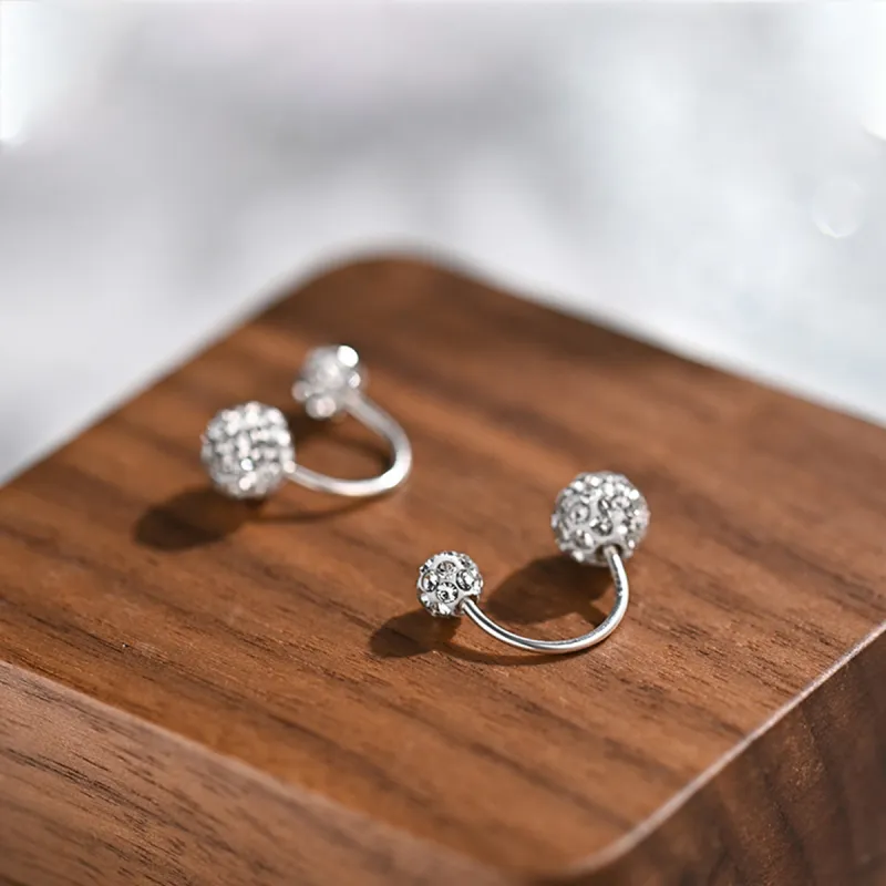 SUYG 999 Fine Silver Earrings Women's Box+Shopping Bag Packaging-4
