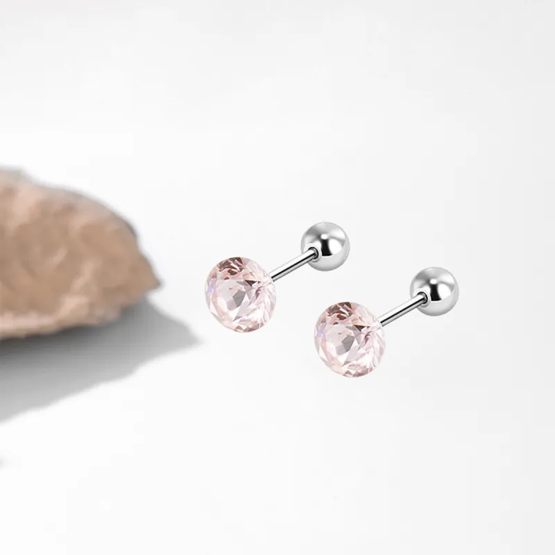 SUYG Titanium Steel Stud Earrings Unisex-9