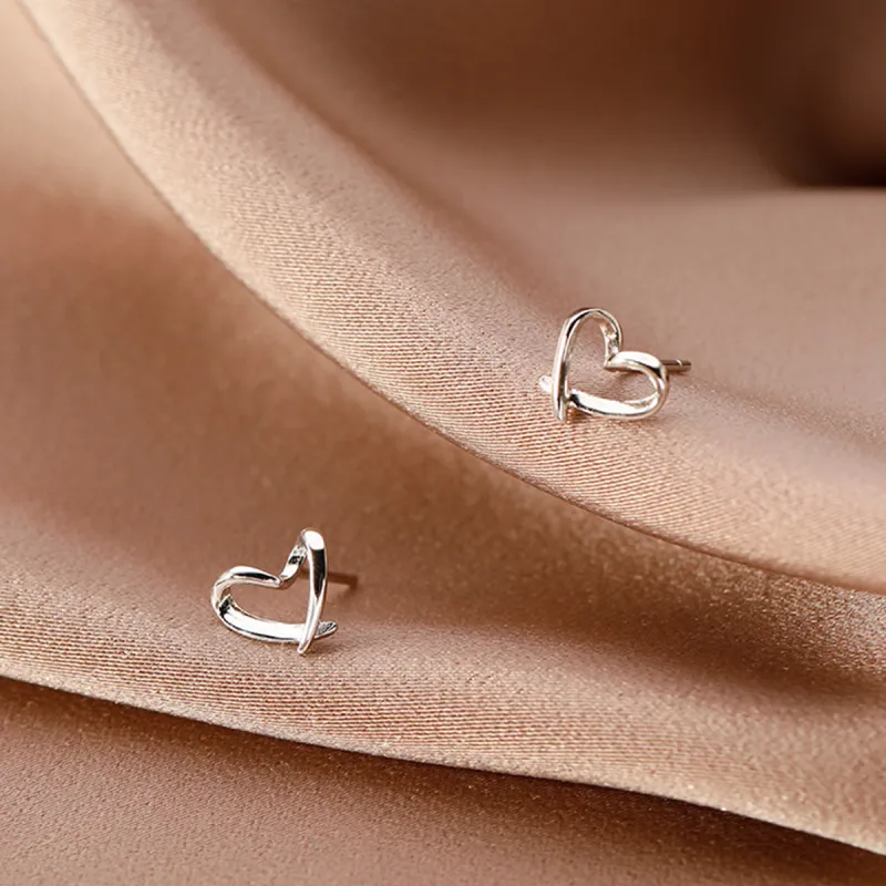 SUYG Alloy Stud Earrings Women's-5