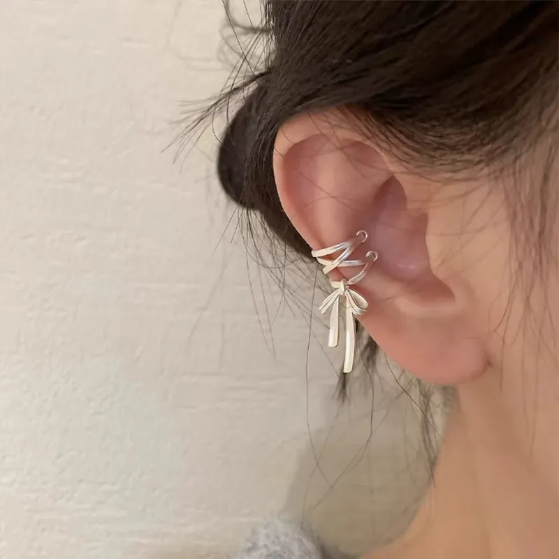 SUYG Alloy Clip On Earrings Women's-2