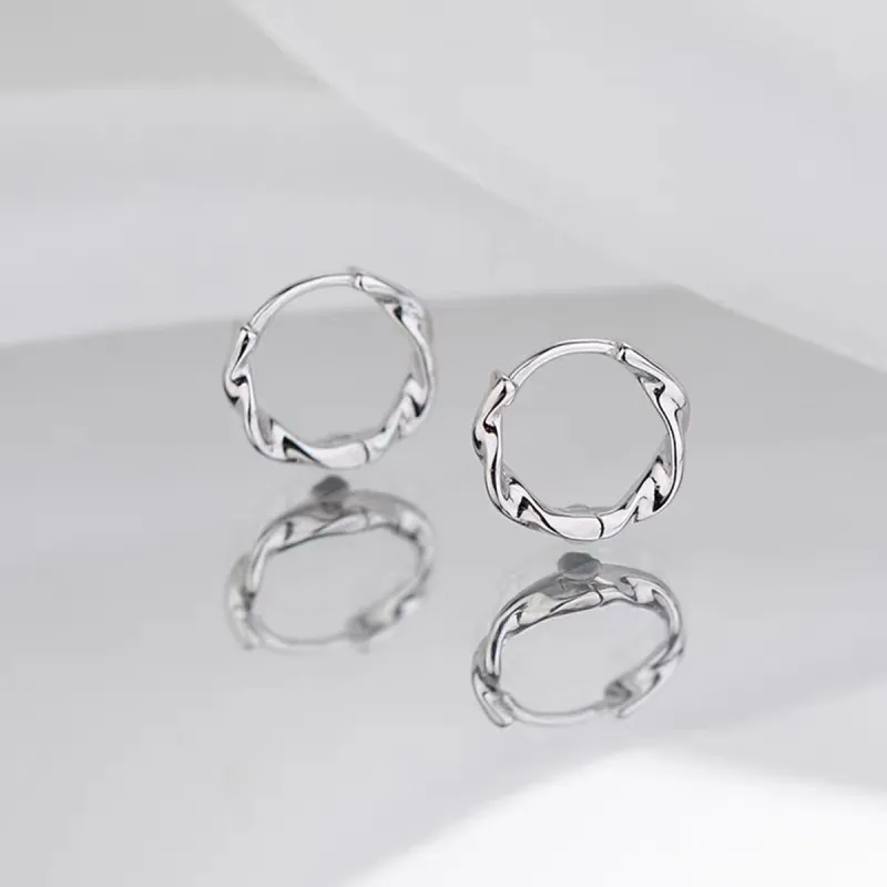 SUYG Alloy Stud Earrings Women's-5